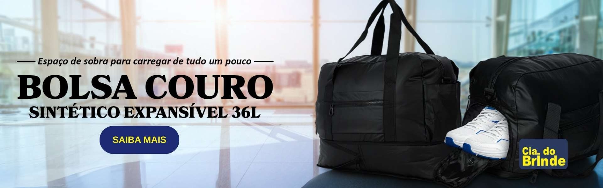 Bolsa Couro Sintético 36 L
